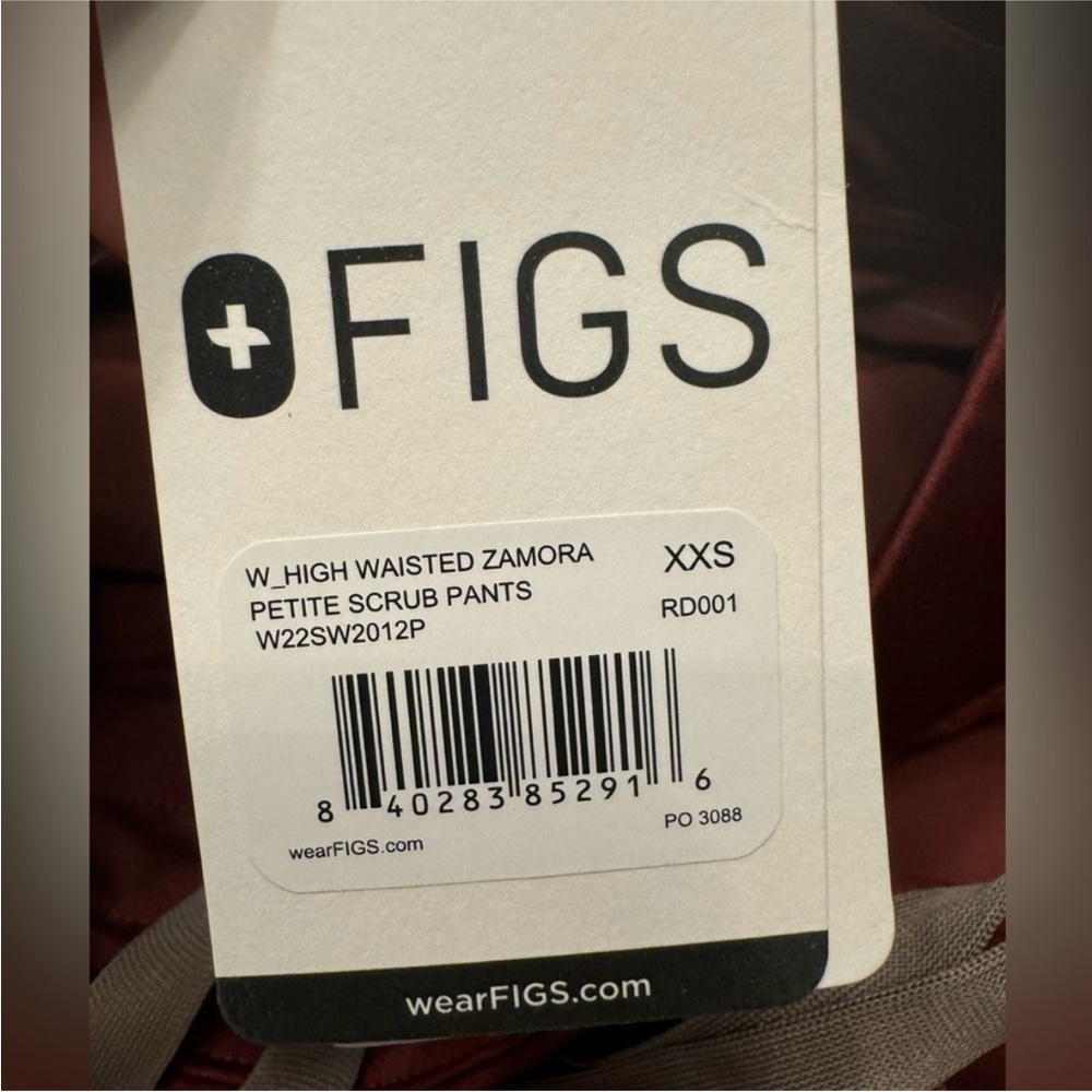 NWT FIGS HIGH WAISTED ZAMORA PETITE JOGGERS SCRUB PANTS XXS - Picture 6 of 11